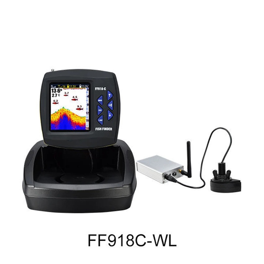 Fishing Boat Depth Finder - Радиоуправляемая лодка для прикормки FF918-CWL с