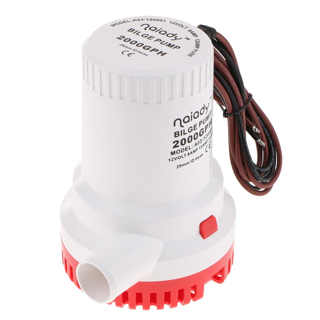 Fishing Boat Bilge Pump - Электрический погружной сливной насос 2000GPH для