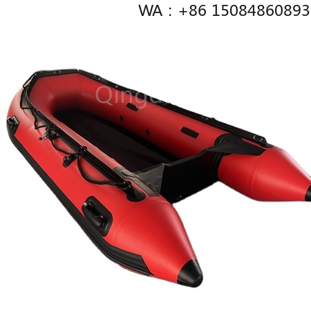 Fishing Boat Aluminum - Надувная рыбацкая лодка 2025 года, красная,