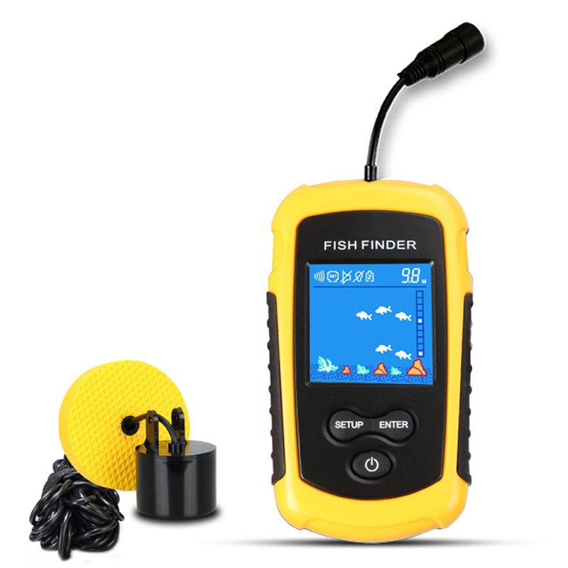 Fishing Boat Depth Finder - Портативный эхолот ABHT-Kayak для рыбалки, ручной