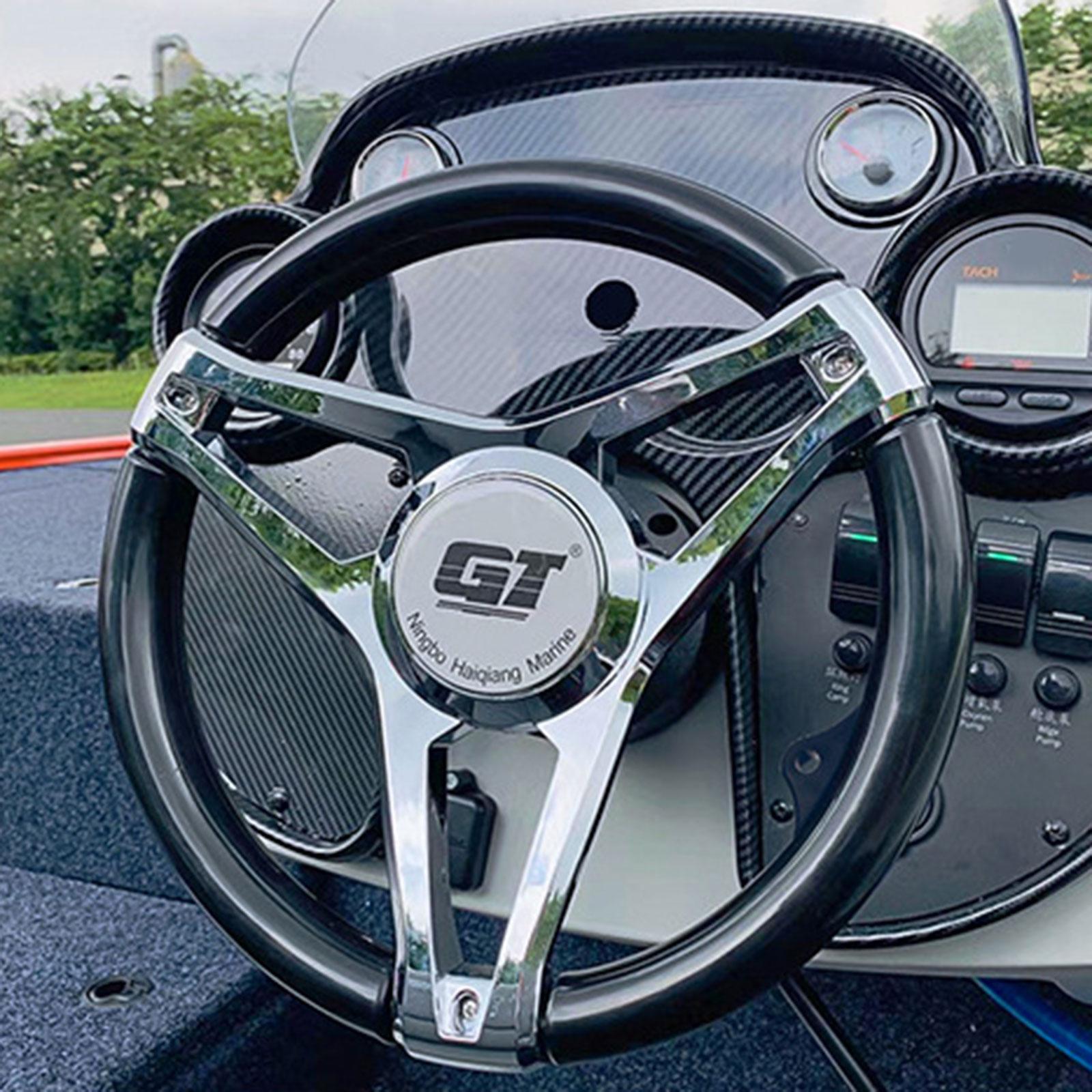 Fishing Boat Steering Wheel - Профессиональный нейлоновый руль для лодки: эргономичный,