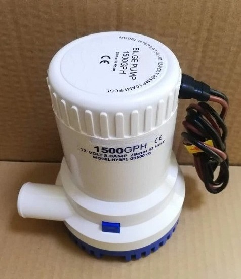 Fishing Boat Bilge Pump - Автоматический погружной сливной насос для лодок