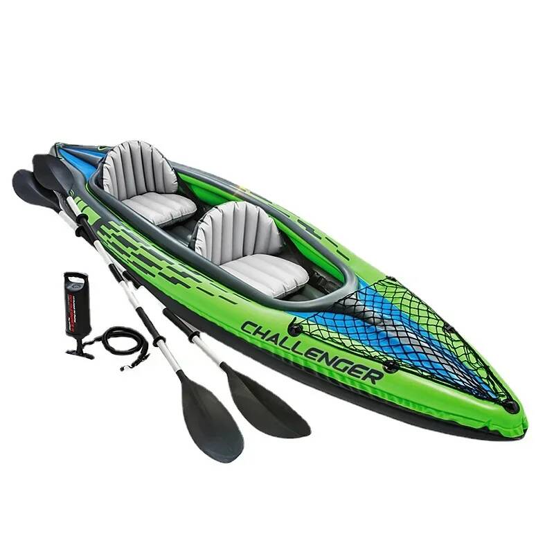 Fishing Boat Inflatable - Надувная лодка-каяк для 1-2 человек, двухместная