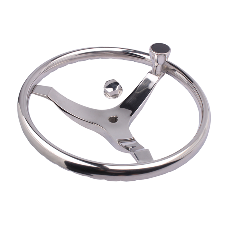 Fishing Boat Steering Wheel - Рулевое колесо 15,5 дюйма из нержавеющей