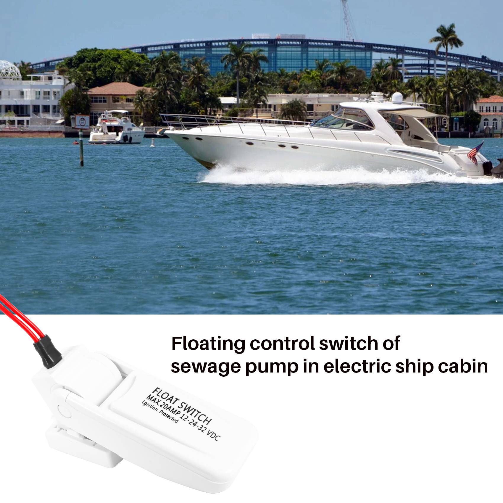 Поплавковый выключатель насоса – обзор и цена Fishing Boat Bilge Pump