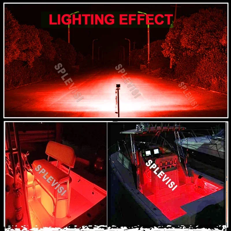 2x Морские светодиодные навига – обзор и цена Fishing Boat Navigation Light