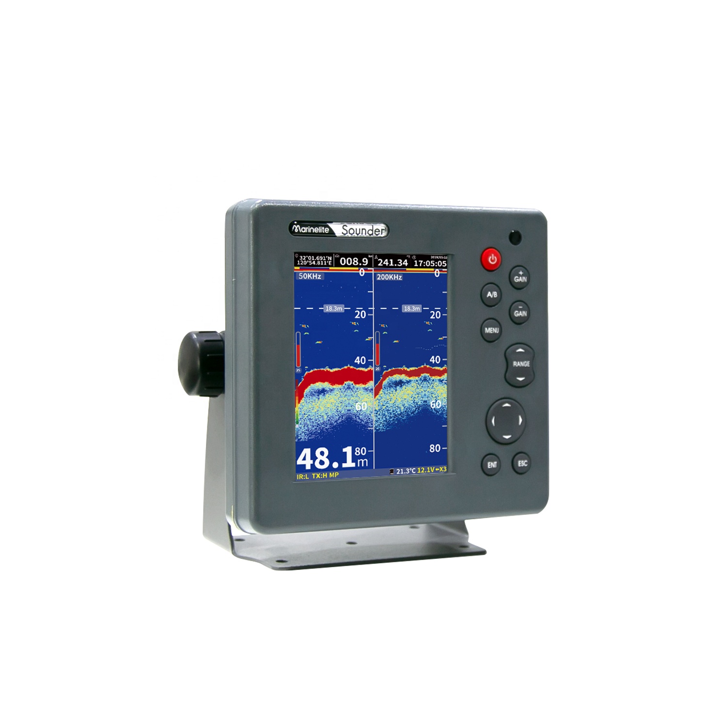 Коммерческий 6-дюймовый эхолот – обзор и цена Fishing Boat Depth Finder