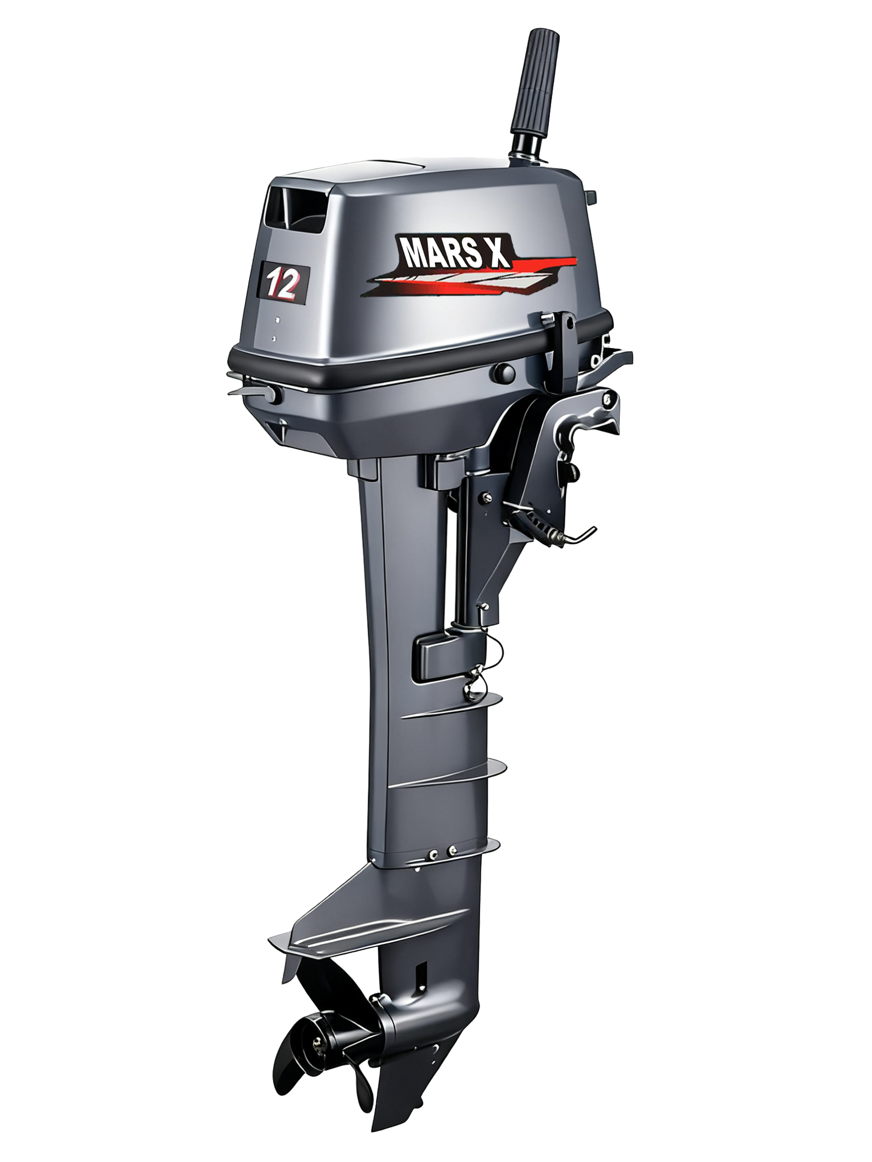Лодочный мотор MARS X 12 л.с.  – обзор и цена Fishing Boat Outboard Motor