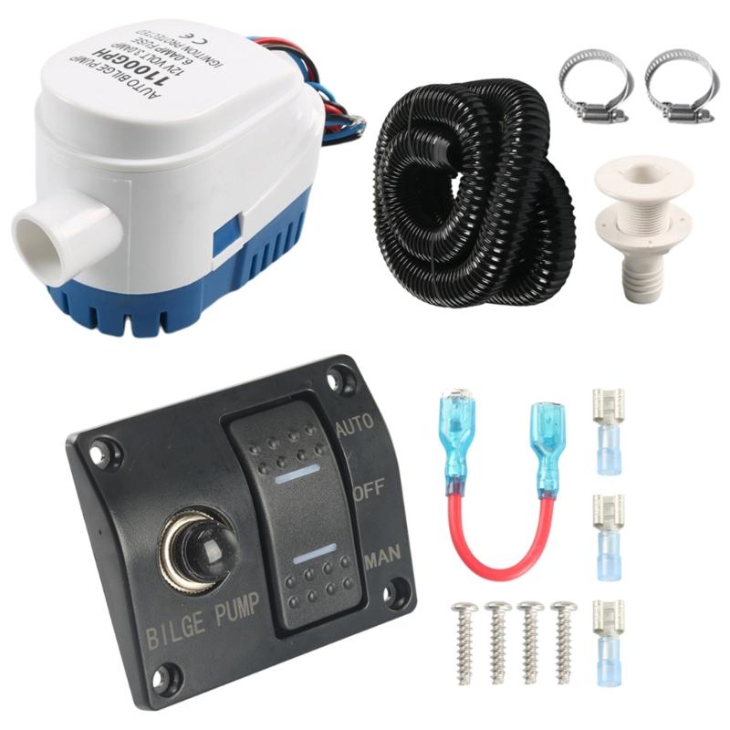 31BC Автоматический трюмный на – обзор и цена Fishing Boat Bilge Pump