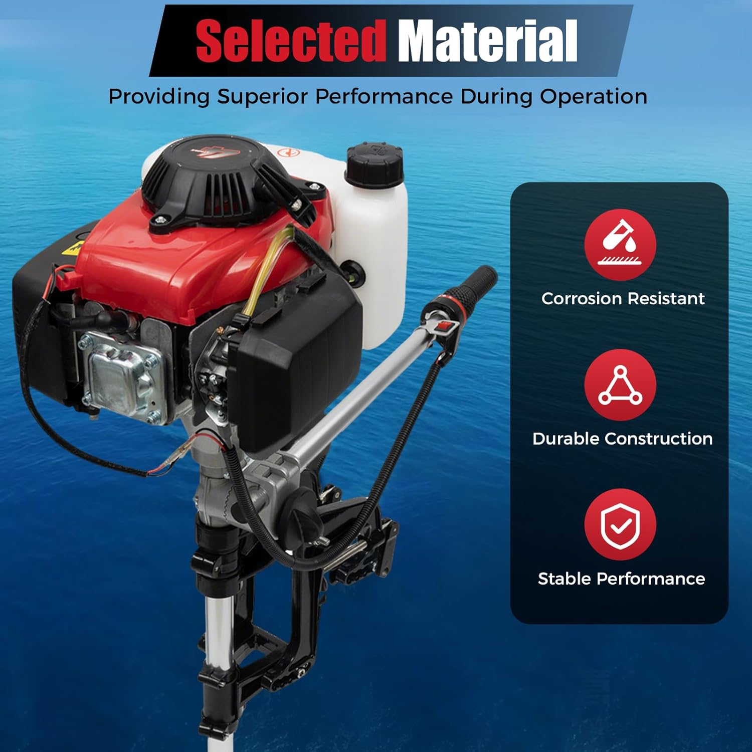 Подвесной лодочный мотор 4 л.с – обзор и цена Fishing Boat Outboard Motor