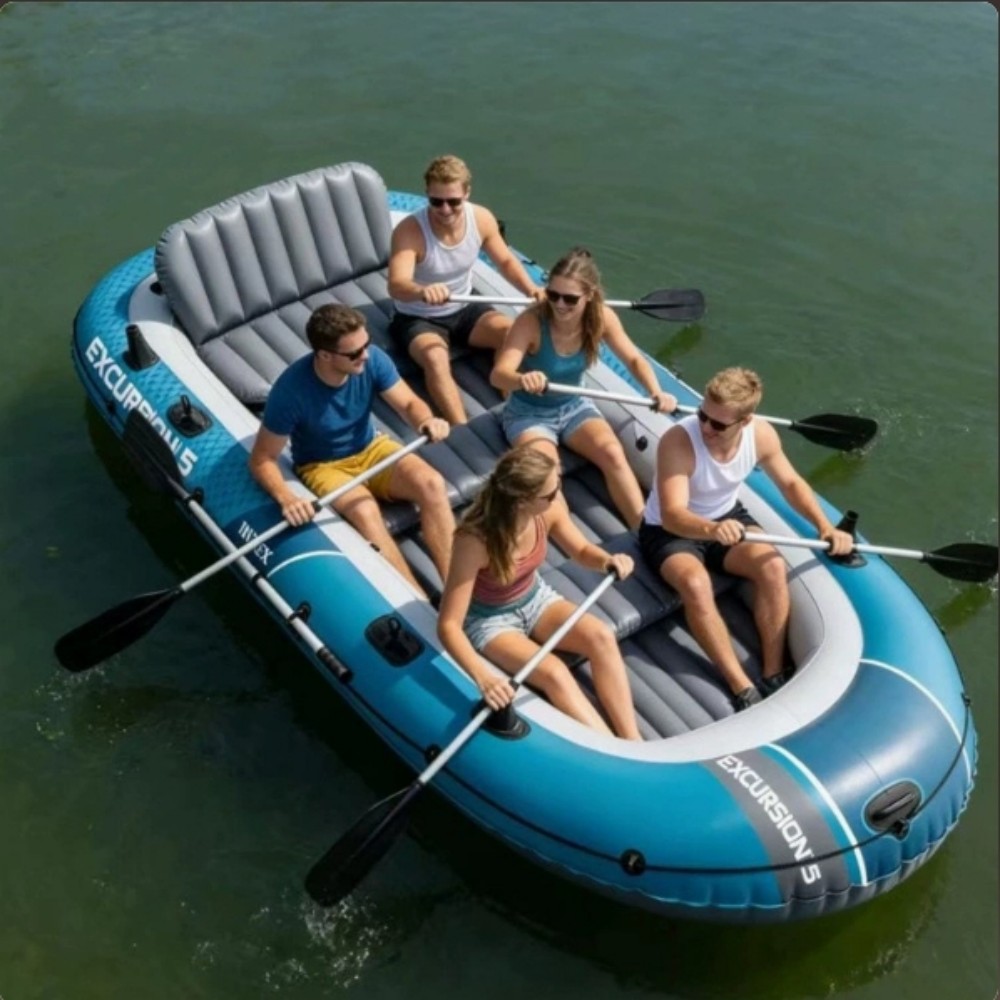 Надувная лодка для 2-4 человек – обзор и цена Fishing Boat Inflatable