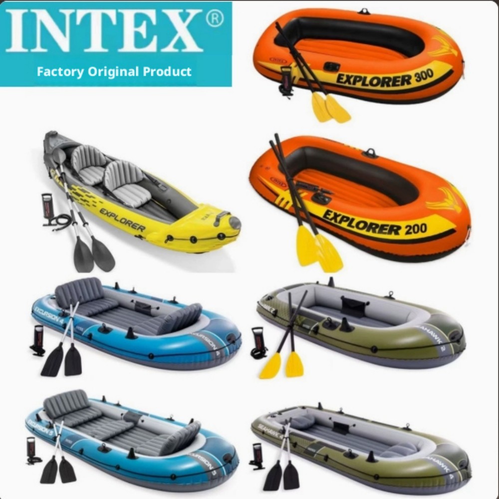 Надувная лодка для 2-4 человек – обзор и цена Fishing Boat Inflatable