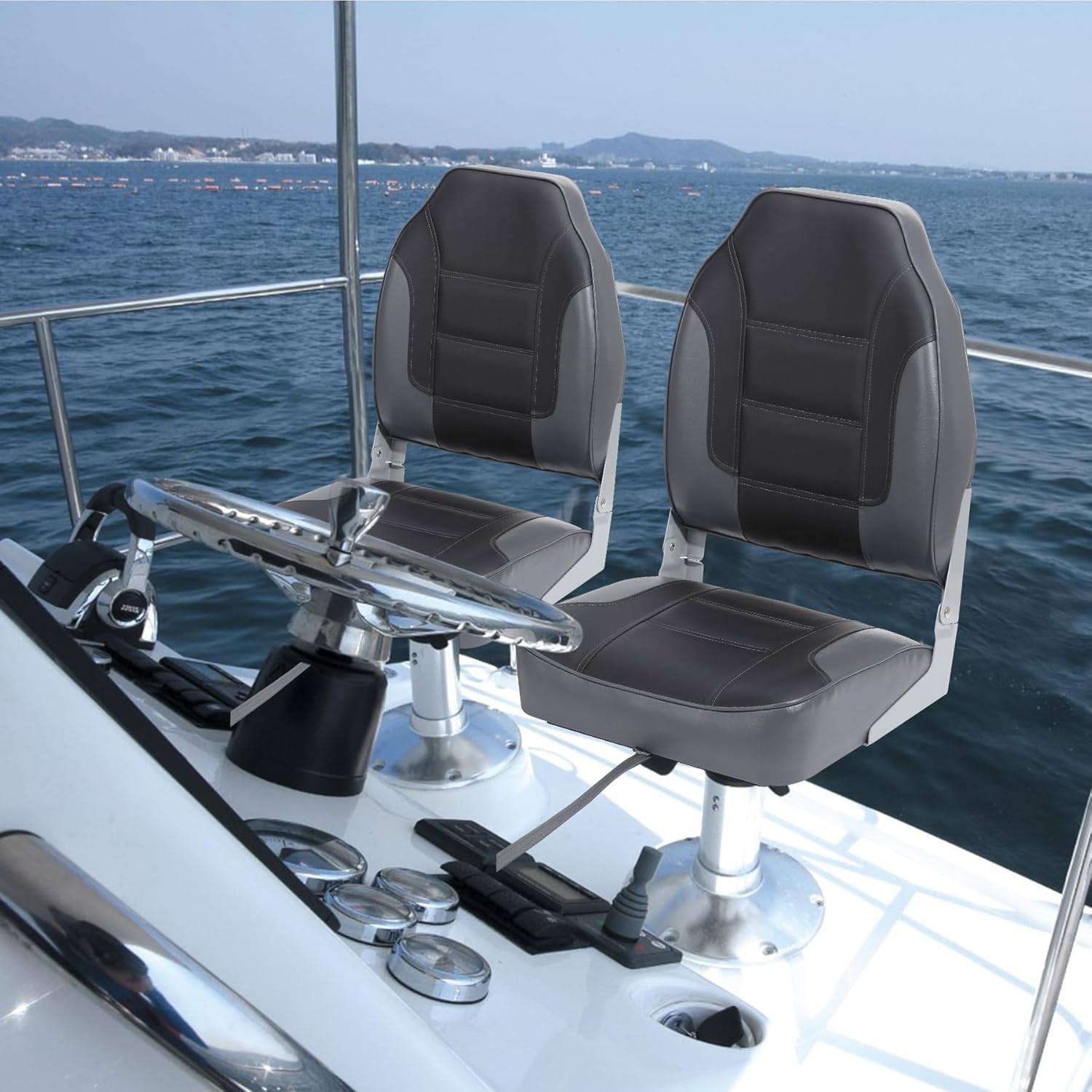 Комплект из 2 складных сидений – обзор и цена Fishing Boat Seat