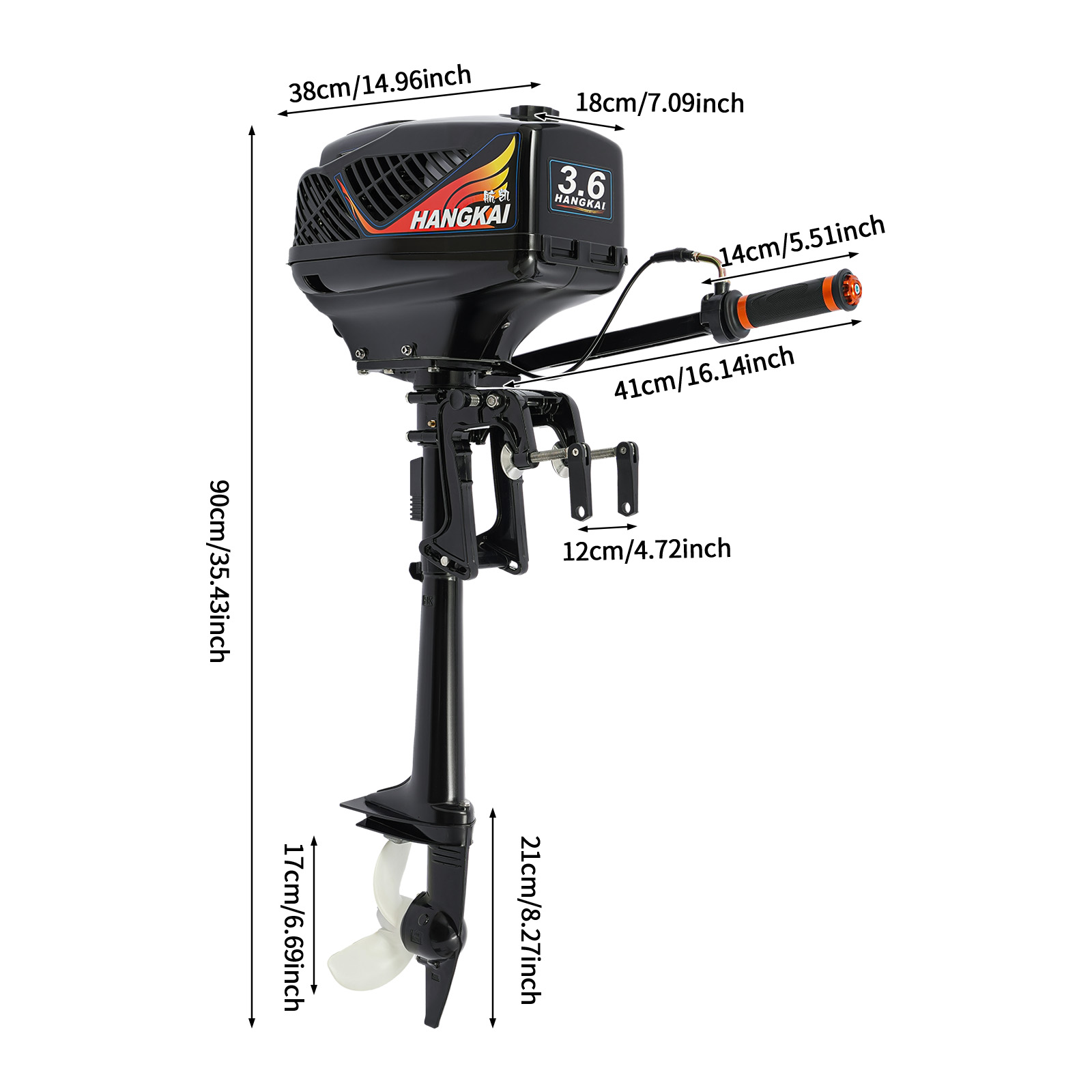 Подвесной лодочный мотор, бенз – обзор и цена Fishing Boat Outboard Motor