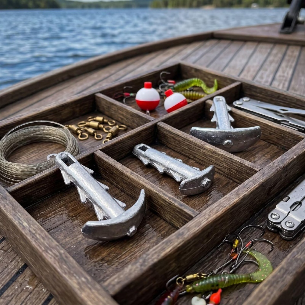 Набор из 5 грузиков-краболовок – обзор и цена Fishing Boat Anchor