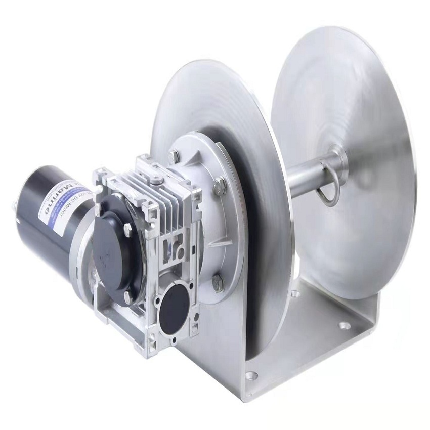 12 В 1000 Вт 316, барабанная я – обзор и цена Fishing Boat Anchor Winch