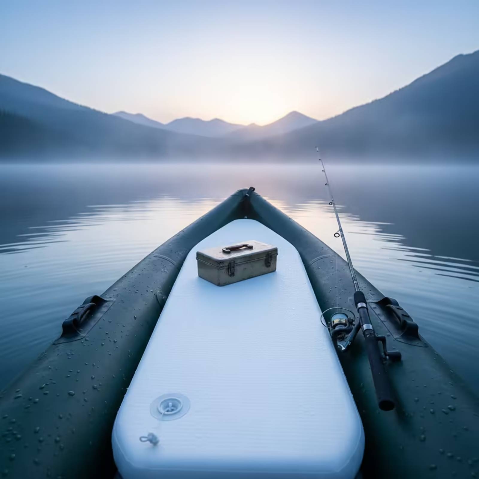 Надувная доска-настил для лодк – обзор и цена Fishing Boat Inflatable