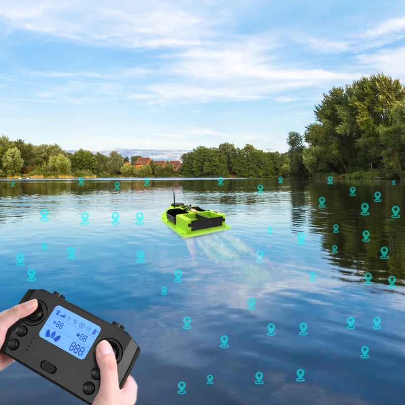 Радиоуправляемая лодка для при – обзор и цена Fishing Boat Gps